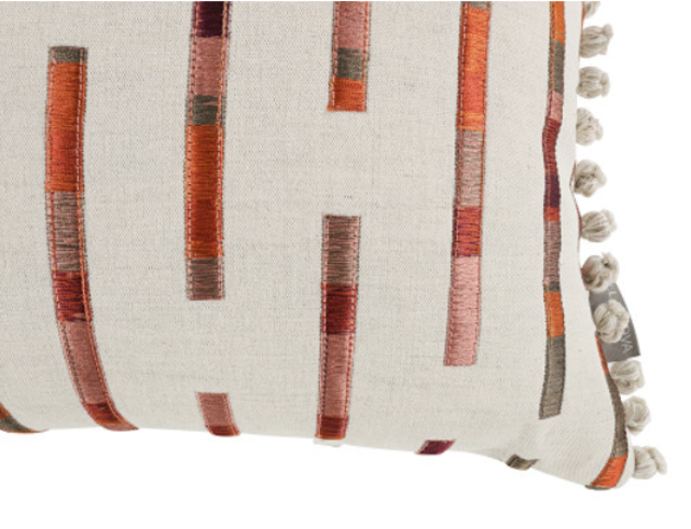 Elwood Cushion Saffron by Villa Nova