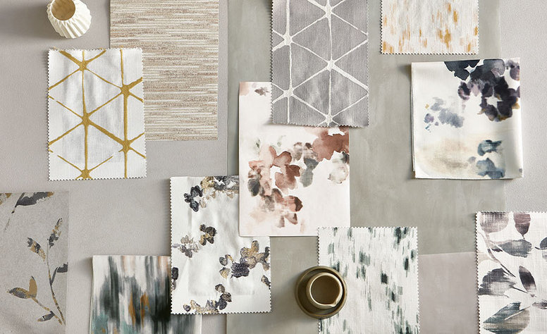 Espy Ochre Fabric by Villa Nova 