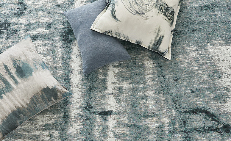 Field Cushion Celadon by Villa Nova