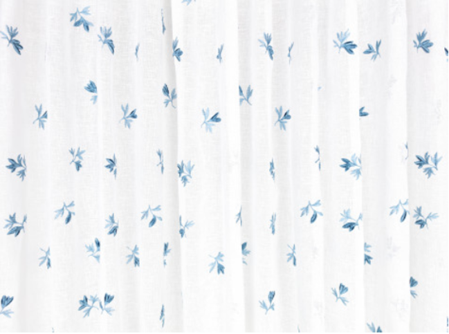 Fiora Cornflower Fabric by Villa Nova 