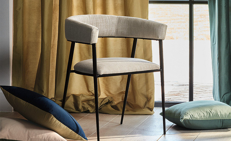 Florence Jute Fabric by Villa Nova 