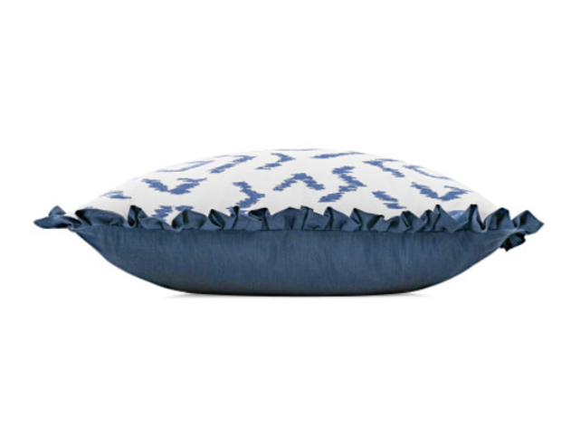 Folly Cushion Cornflower by Villa Nova