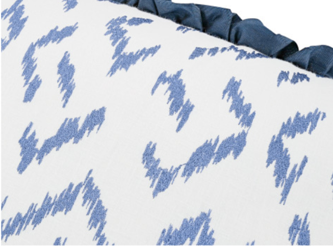 Folly Cushion Cornflower by Villa Nova