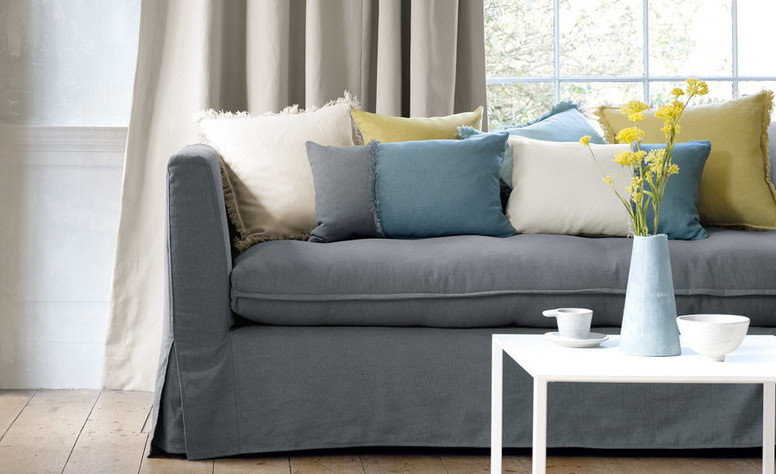 Geneva Cinder Fabric by Villa Nova 