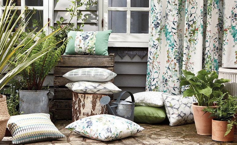 Geneva Grass Fabric by Villa Nova 