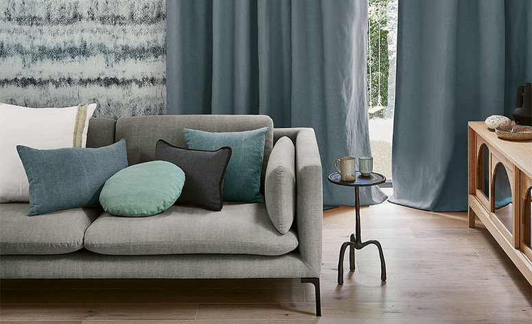 Geneva Vintage Delta Fabric by Villa Nova 