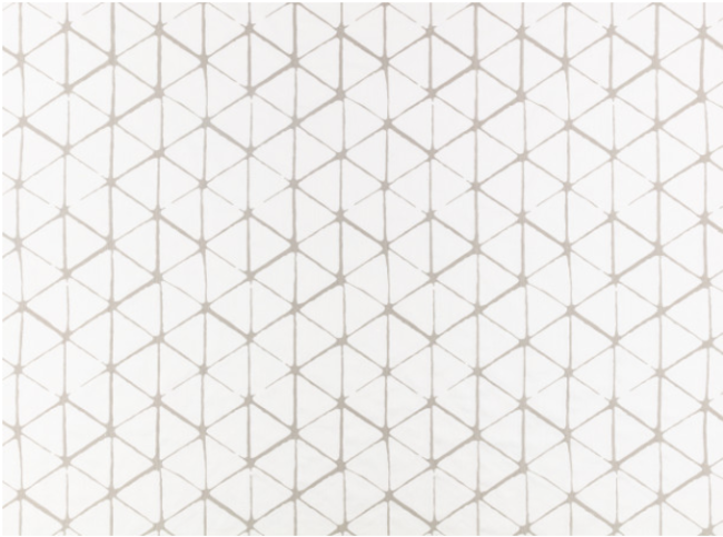 Haldon Chalk/ Cinder Fabric by Villa Nova 