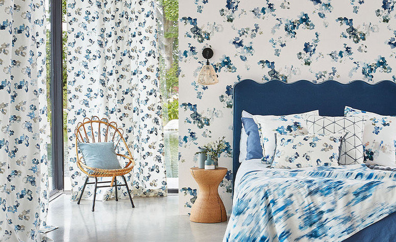 Haldon Cushion Chambray by Villa Nova