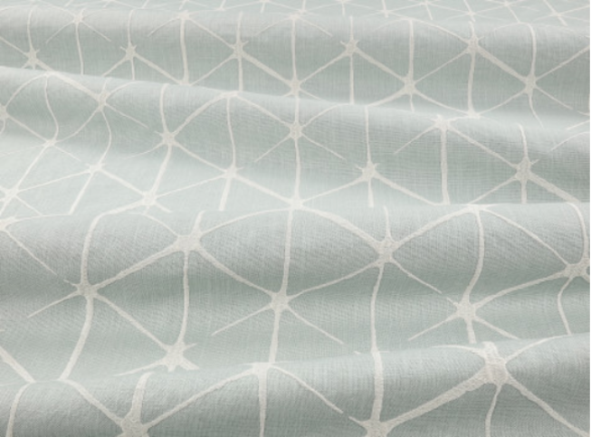 Haldon Spearmint Fabric by Villa Nova 