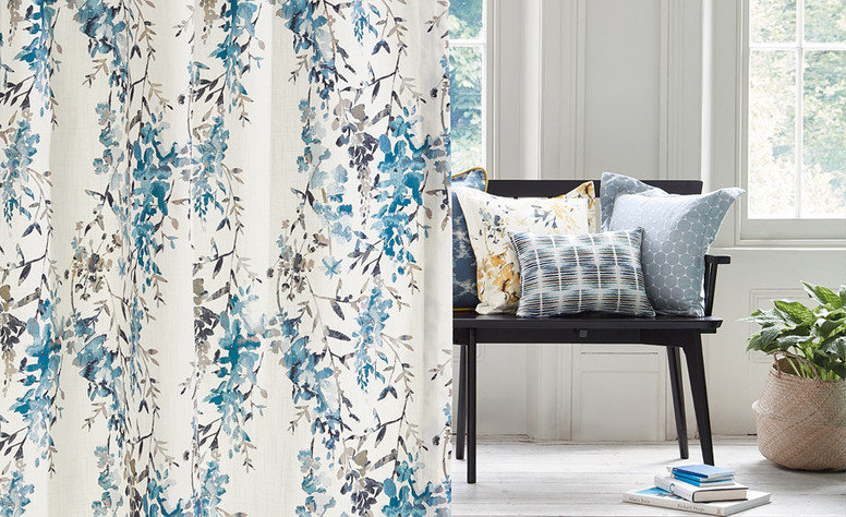 Hana Acacia Fabric by Villa Nova 