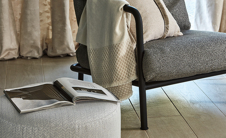 Hurley Pigeon Fabric by Villa Nova 