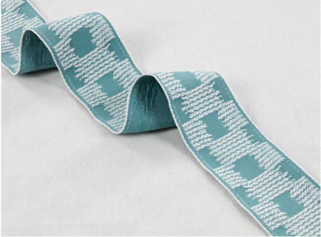 Ikat Border Teal By Villa Nova