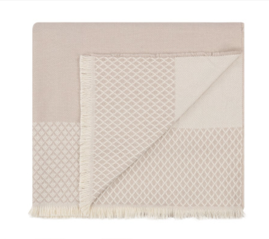 Lea Throw Putty by Villa Nova