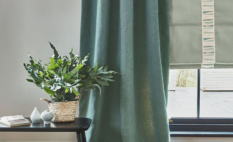 Lulea Aquatic Fabric by Villa Nova 