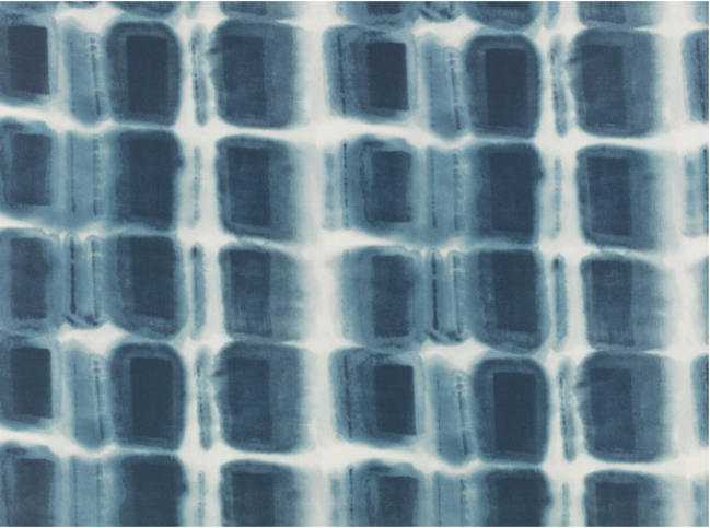 Milos Outdoor Indigo Fabric by Villa Nova 