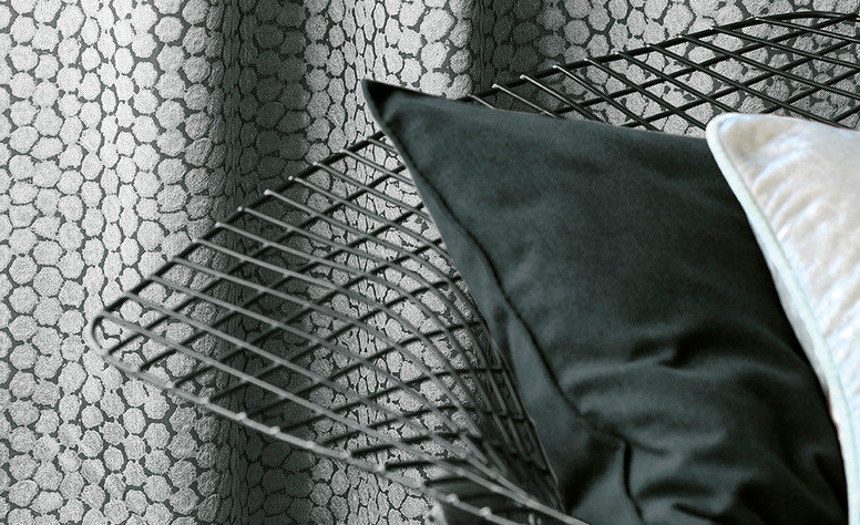 Mira Onyx Fabric by Villa Nova 