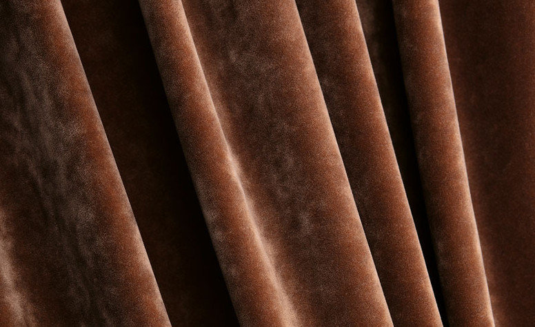 Mira Treacle Fabric by Villa Nova 