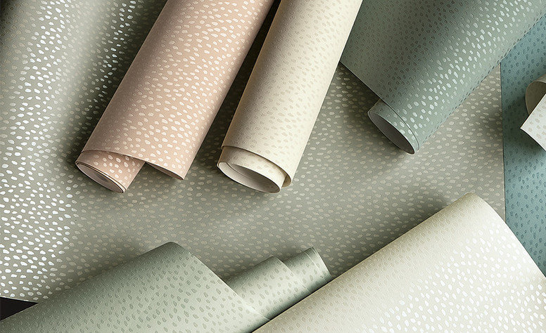 Speckle Wallcovering Cinder by Villa Nova 