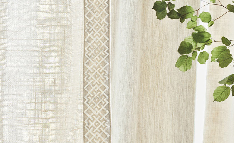 Sunim Chalk Fabric by Villa Nova 