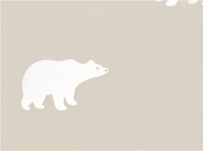 Arctic Bear Wallcovering by Villa Nova