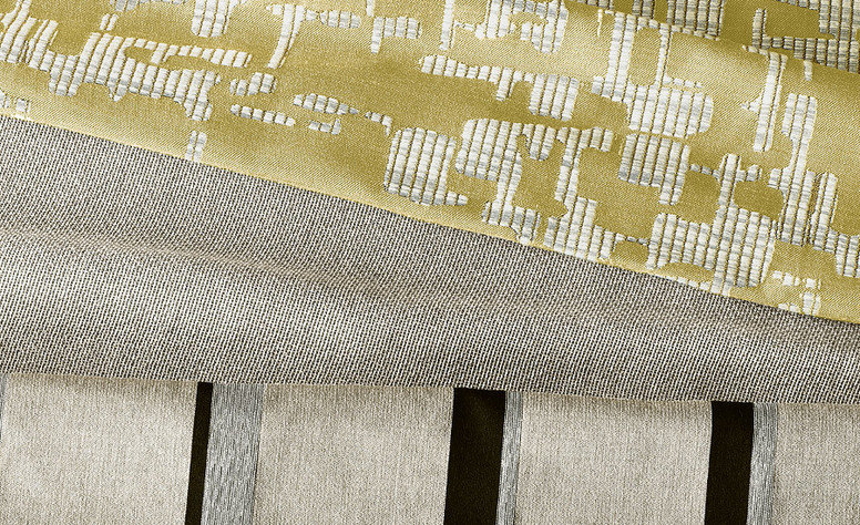 Boyd Brass Fabric by Villa Nova