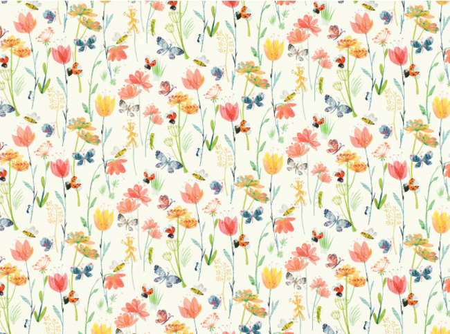 Busy Buzzy Fabric by Villa Nova 