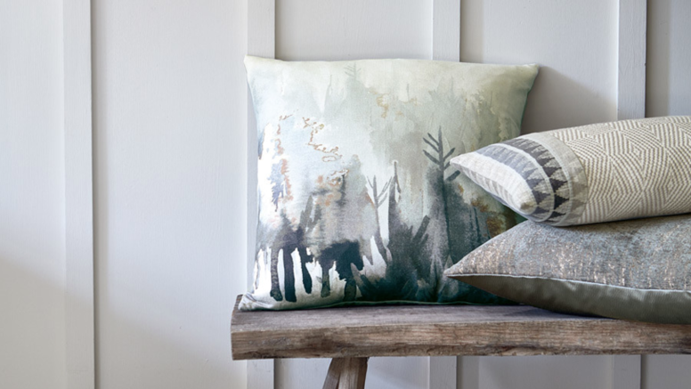 Forest Cushion Carbon by Villa Nova