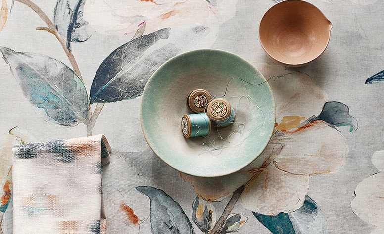 Romo Japonica Mandarin Fabric