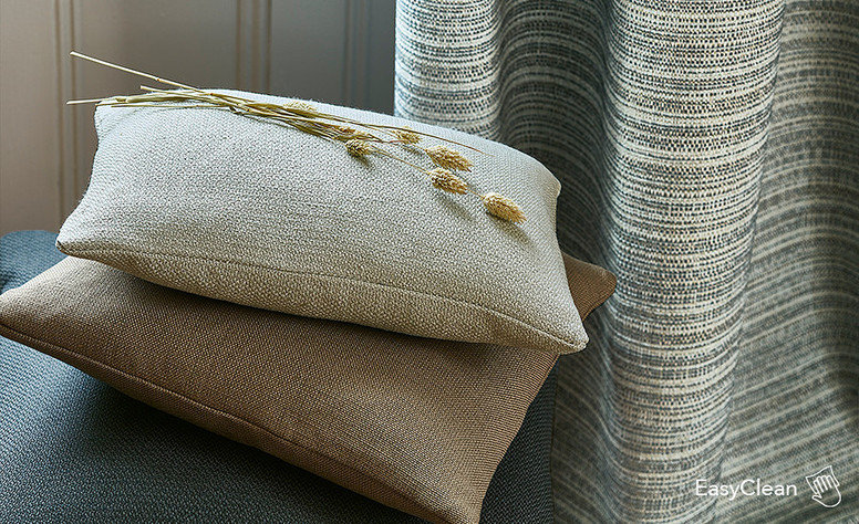 Kotor Taupe Fabric by Villa Nova 