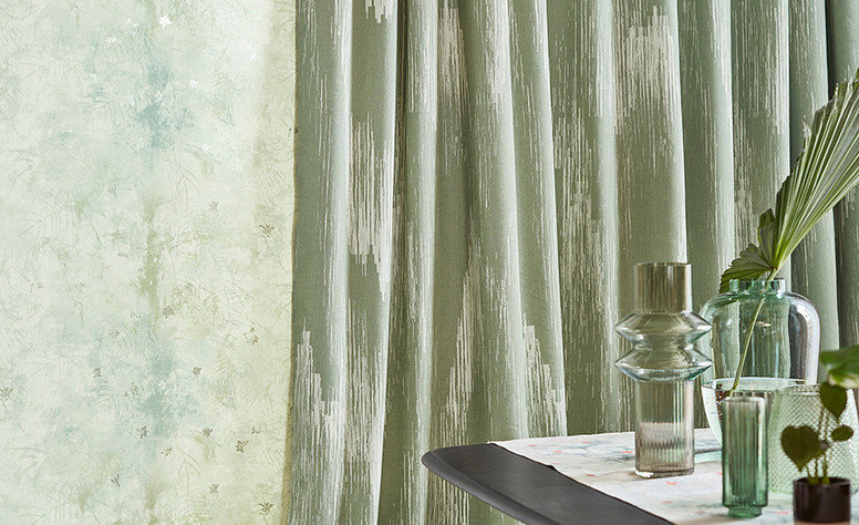 Ostara Verdigris Wallcovering by Villa Nova