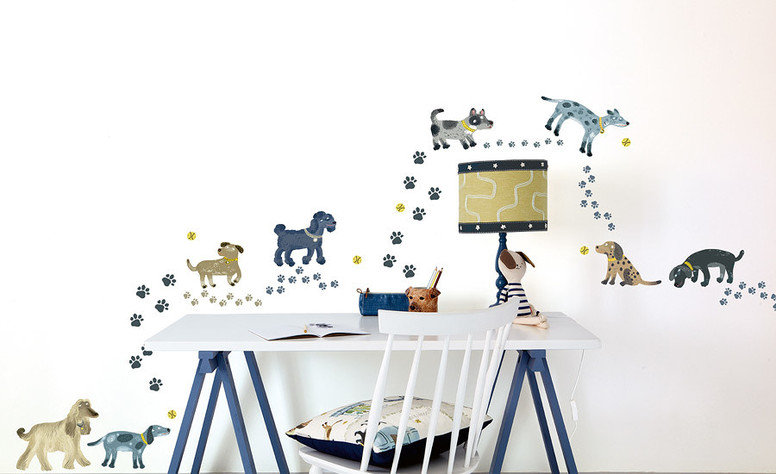 Pitter Patter Sandpit Fabric by Villa Nova 