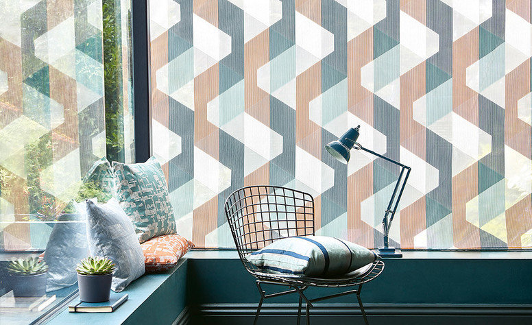 Renzo Chambray Fabric by Villa Nova