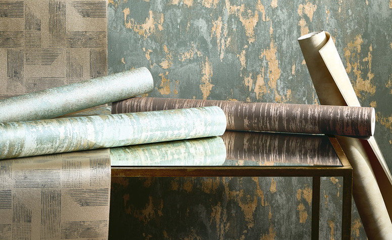 Renzo Lustre Wallcovering by Villa Nova 