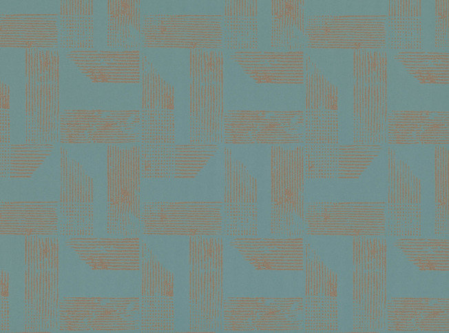 Renzo Teal Wallcovering by Villa Nova 
