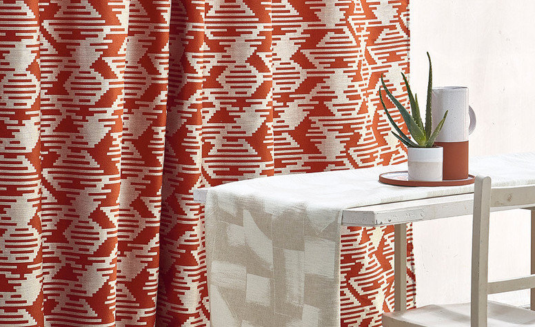 Toubou Russet Fabric by Villa Nova