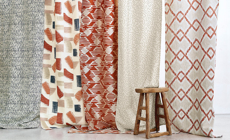 Toubou Russet Fabric by Villa Nova