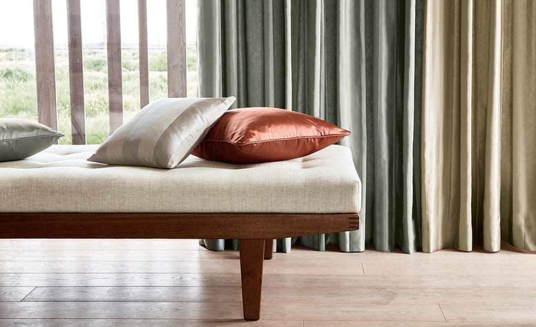 Valleta Cognac Fabric by Villa Nova
