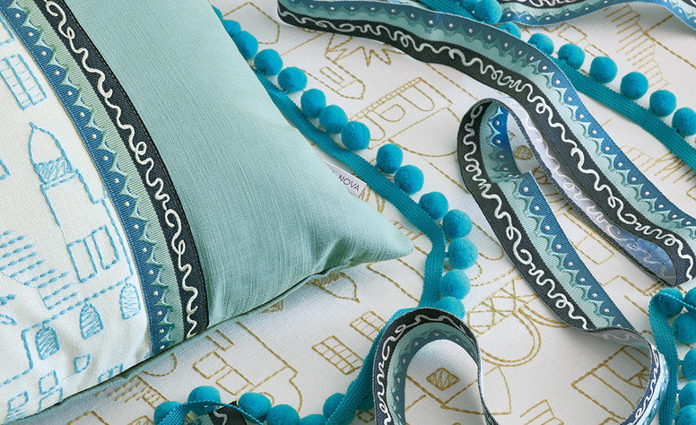 Wiggles Braid Mediterranean by Villa Nova