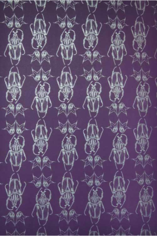 Wilful Ink Beetlenut Wallpaper