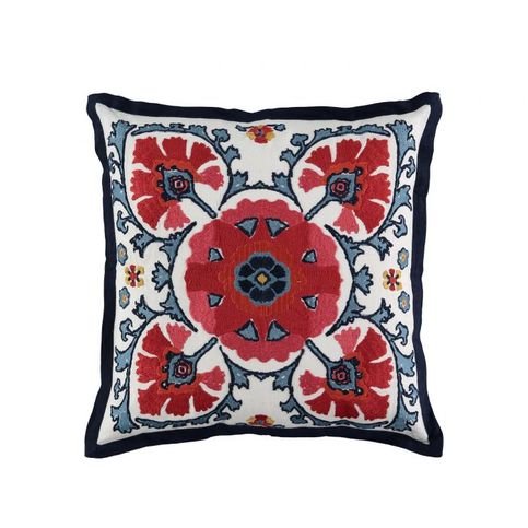 Alexi Rouge Cushion by William Yeoward
