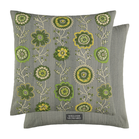 Arlington Sage Cushion by William Yeoward