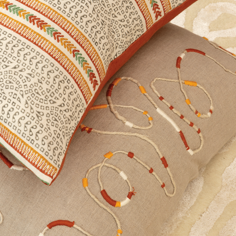 Barrington Spice Cushion by William Yeoward