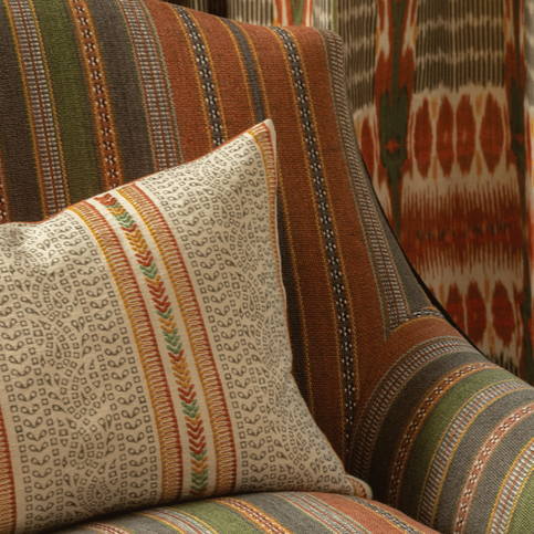 Barrington Spice Cushion by William Yeoward