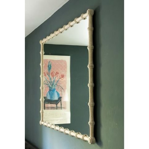 Bywater Washed Acacia Mirror by William Yeoward