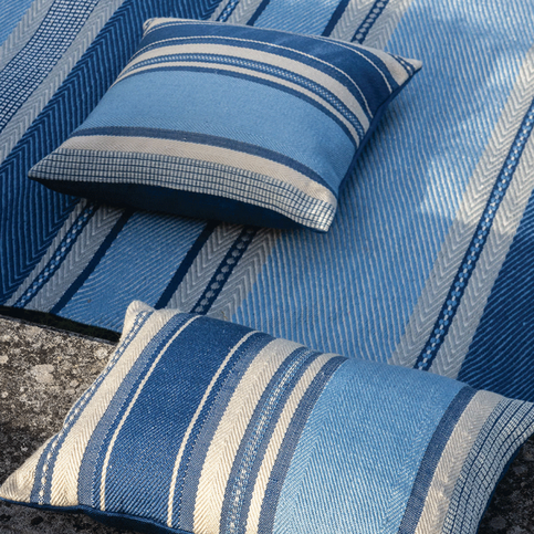 Chiquito Denim Cushion by William Yeoward