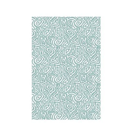 Coralia Pale Jade Rug by William Yeoward
