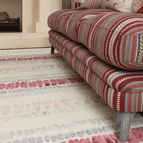 Damson Rug by William Yeoward