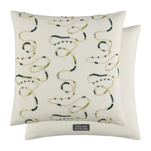 Dartley Sage Cushion by William Yeoward