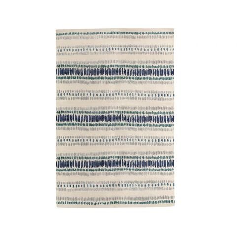 Draxon Indigo Rug by William Yeoward