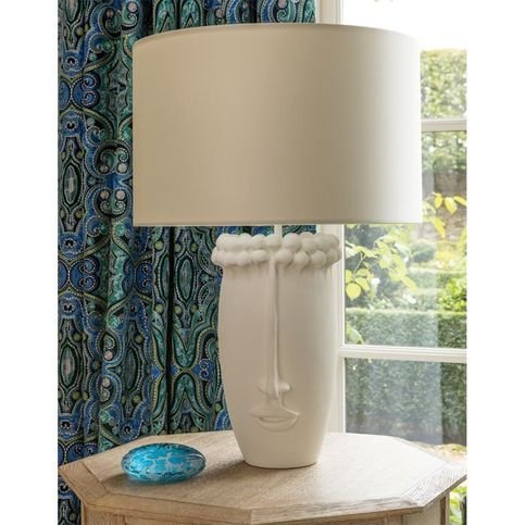Elden Chalk Lamp by William Yeoward